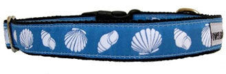 Owen & Olivia White Shells On Mediterranean Dog Collar