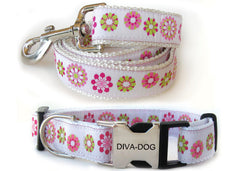 Diva Dog Winter Garden Dog Collar