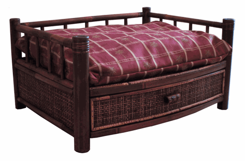 Merry Products Tropical Island Bamboo Small Pet Bed