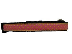 Owen & Olivia Yellow Dots Dog Collar